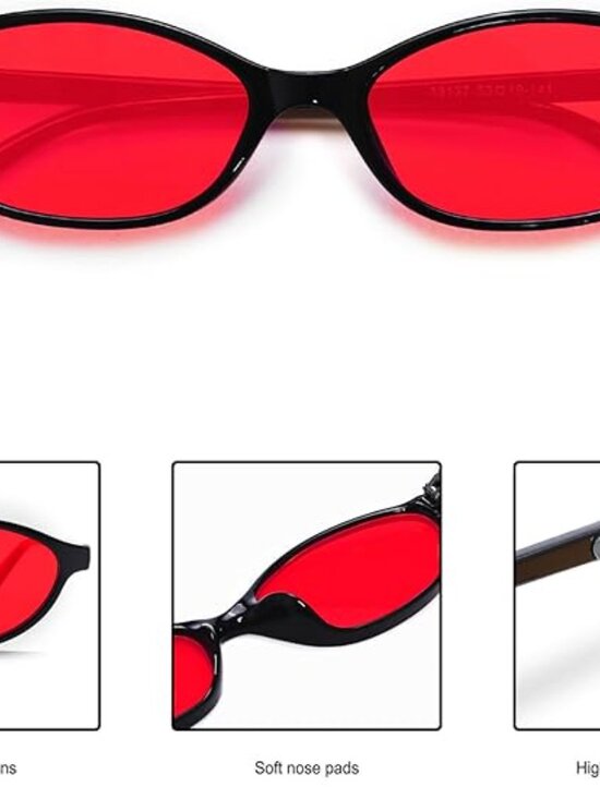 Red Lens Sunglasses main image 4